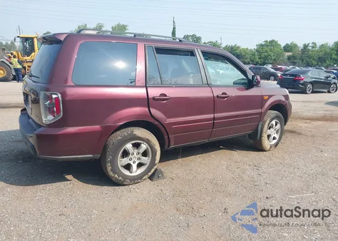 2007 Honda Pilot Ex из США, поврежденный, VIN 5FNYF18447B024053